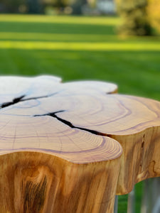 Live Edge Round Custom Table