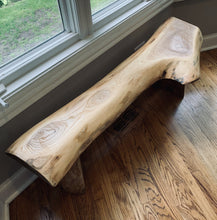 Load image into Gallery viewer, 51 inch Walnut Bench